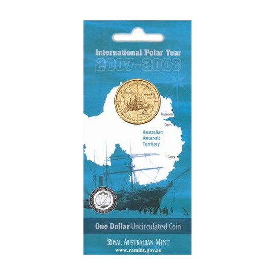 2007 $1 Uncirculated Coin: "International Polar Year."