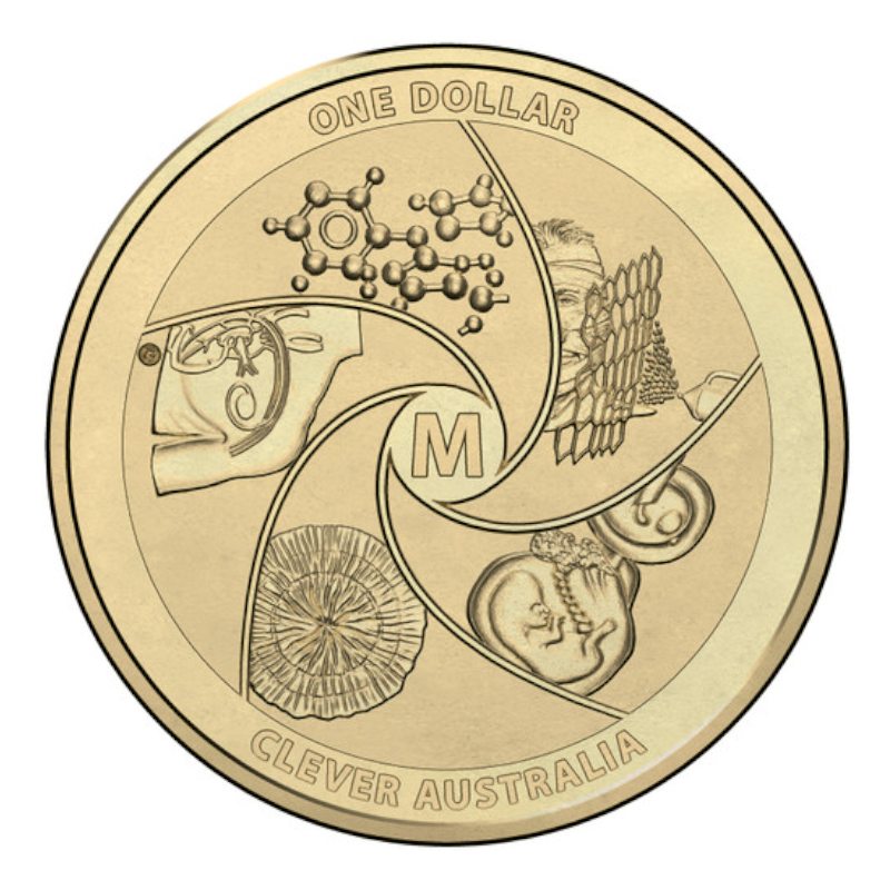 2014 $1 Uncirculated Coin: "Medi-Mazing A Nation Of Great Inventors."