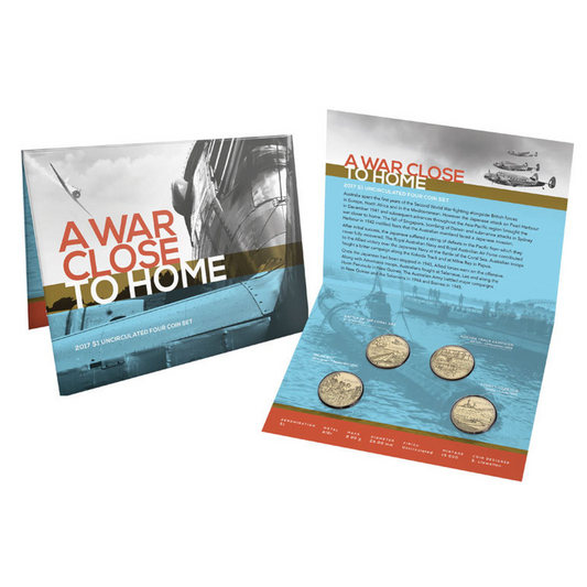 2017 $1 Uncirculated Four Coin Set: "A War Close To Home."