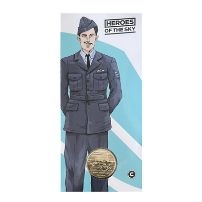 2021 $1 Uncirculated Coin: "Heroes of the Sky - Pilot Officer Rawden Hume Middleton." - 'C' Canberra Mintmark.