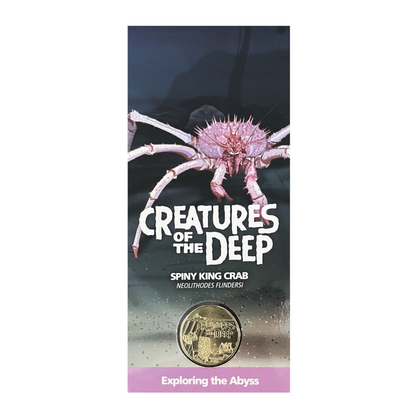 2023 $1 Uncirculated Coin: "Creatures of the Deep - Spiny King Crab." - 'C' Canberra Mintmark.