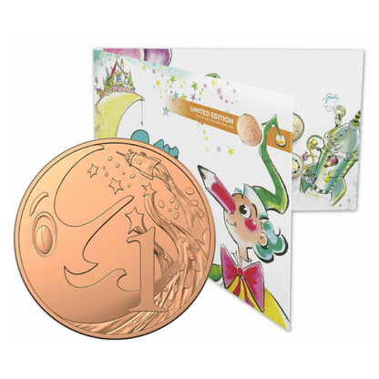 2019 $1 and $2 Uncirculated Seven Coin Collection: "Mr Squiggle & Friends."