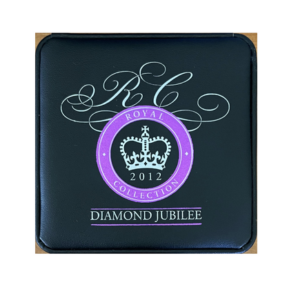 2012 50c Silver Proof Coin: "Diamond Jubilee of the Accession of Her Majesty Queen Elizabeth II."