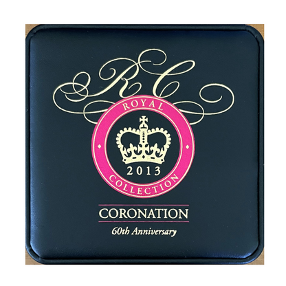 2013 50c Silver Proof Coin: "60th Anniversary of the Coronation of Her Majesty Queen Elizabeth II."