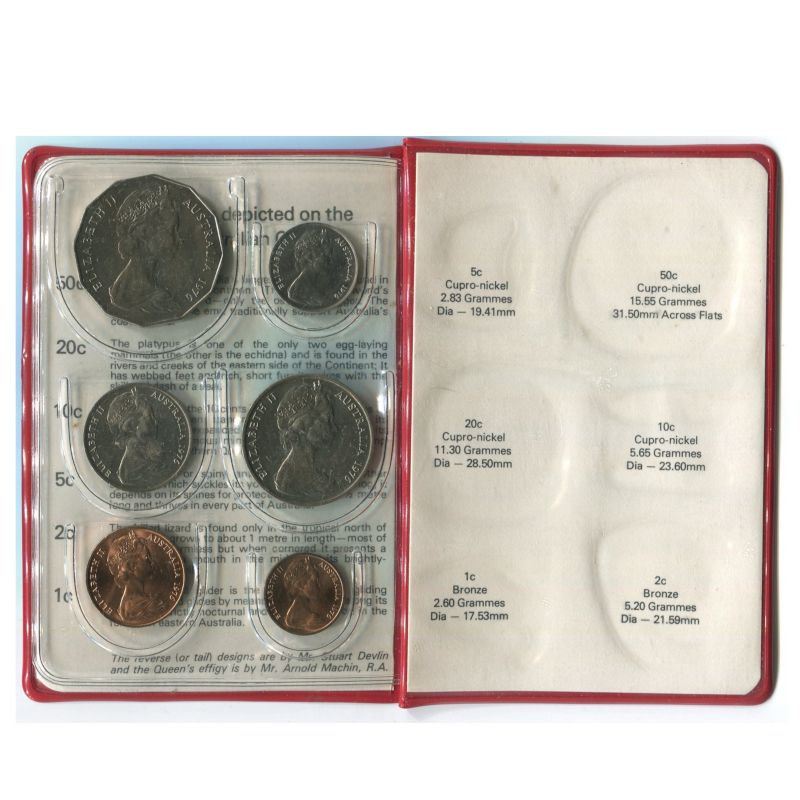 1976 Australian Mint Set.