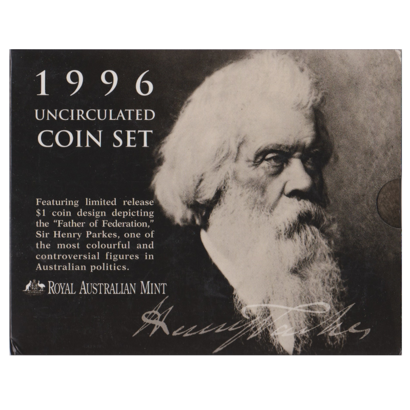 1996 Australian Mint Set: "Sir Henry Parkes."