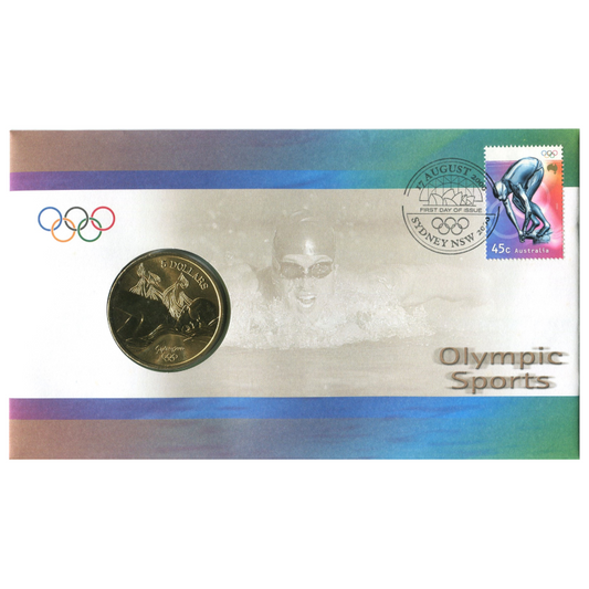 2000 $5 PNC: Sydney Olympics - "Aquatics."