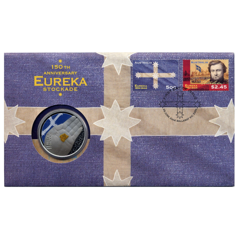 2004 $5 PNC: "Eureka Stockade 150th Anniversary."