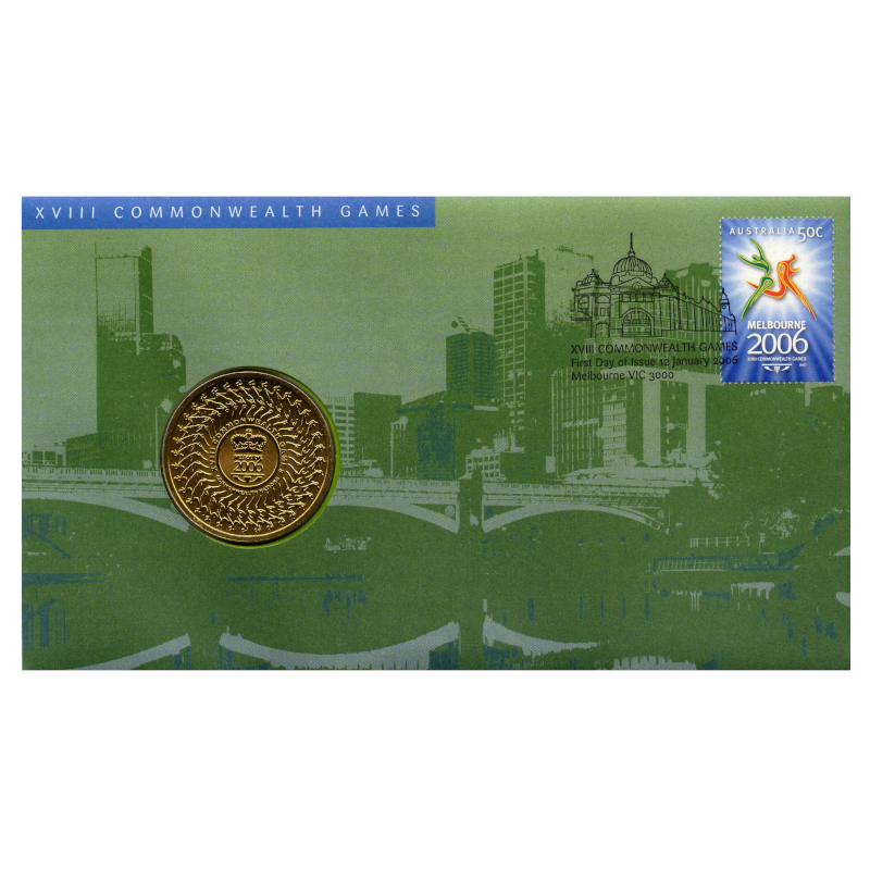 2006 $5 PNC: "XVIII Commonwealth Games."