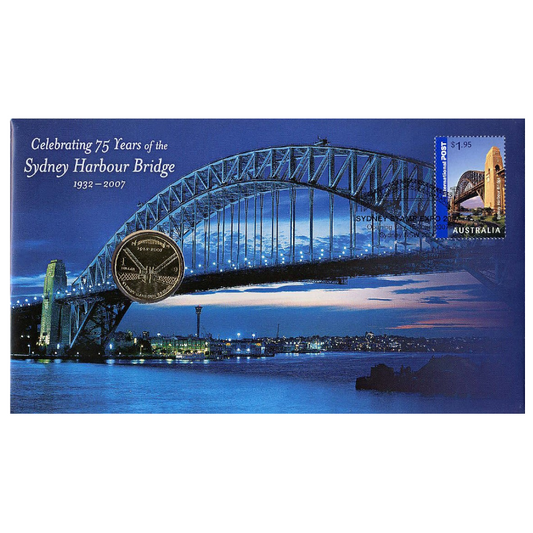 2007 $1 PNC: "75 Years of the Sydney Harbour Bridge."