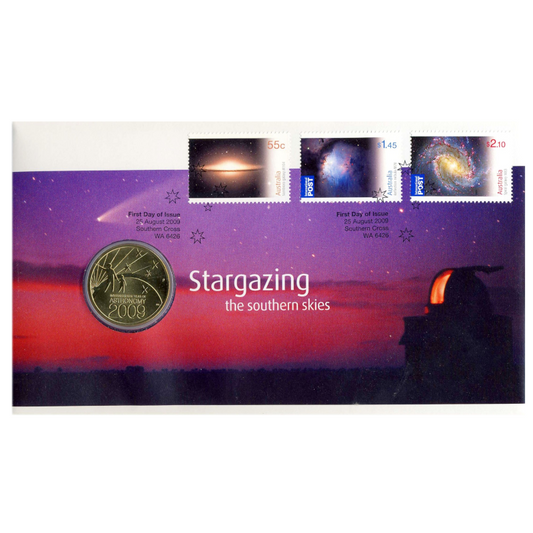 2009 $1 PNC: "Year of Astronomy - Stargazing The Southern Skies."