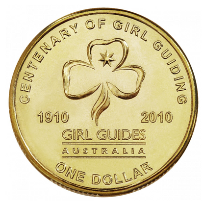 2010 $1 PNC: "Centenary of Girl Guides."