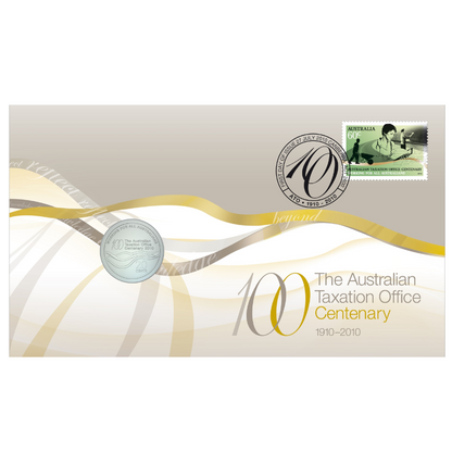 2010 20c PNC: "Centenary of the Australian Taxation Office."