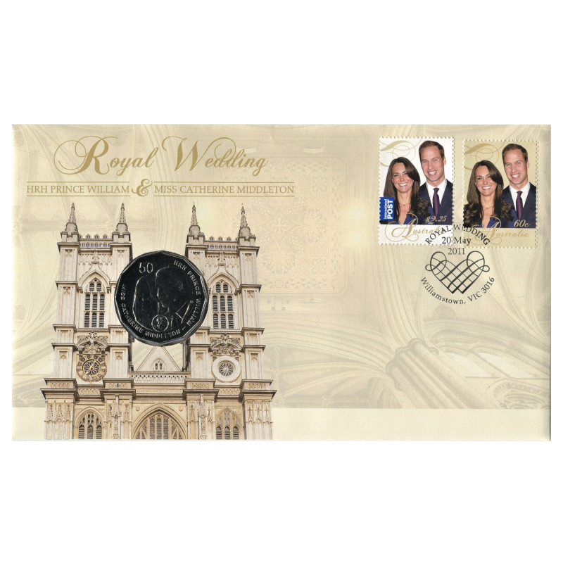 2011 50c PNC: "Royal Wedding."