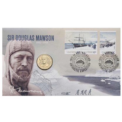 2012 $1 PNC: "Sir Douglas Mawson."