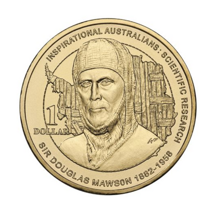 2012 $1 PNC: "Sir Douglas Mawson."