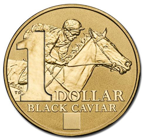 2013 $1 PNC: "Black Caviar."