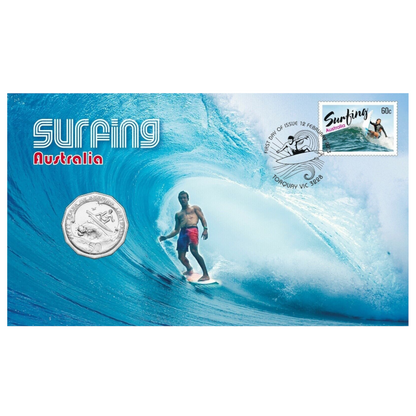 2013 50c PNC: "Surfing Australia."