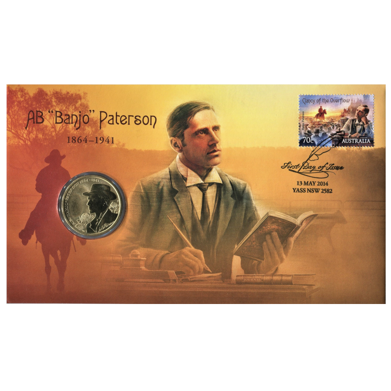 2014 $1 PNC: "AB 'Banjo' Paterson."