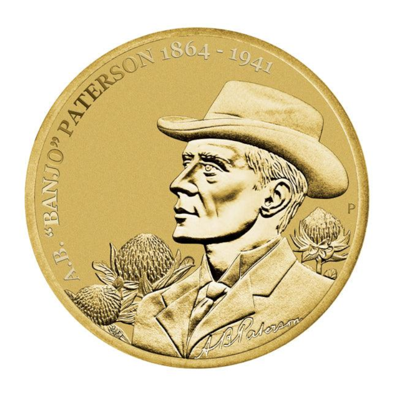 2014 $1 PNC: "AB 'Banjo' Paterson."