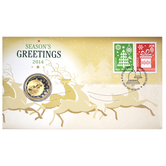 2014 $1 PNC: "Season's Greetings."