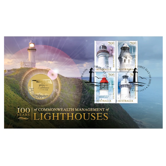 2015 $1 PNC: "100 Years of Commonwealth Management of Lighthouses."