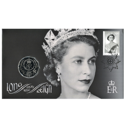 2015 50c PNC: "Long May She Reign."