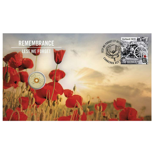 2015 $2 PNC: "Remembrance Day - Lest We Forget."