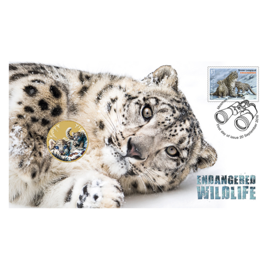 2016 $1 Tuvalu PNC: "Endangered Wildlife."