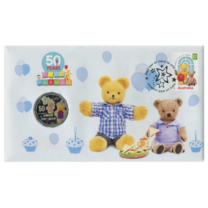 2016 50c PNC: "Play School - Big Ted."