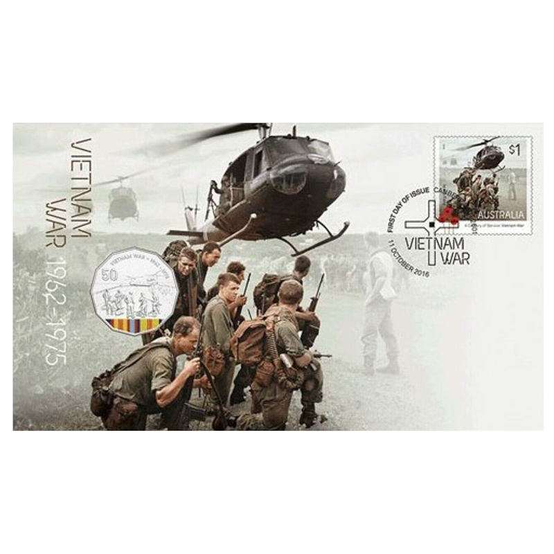 2016 50c PNC: "Vietnam War 1962-1975."