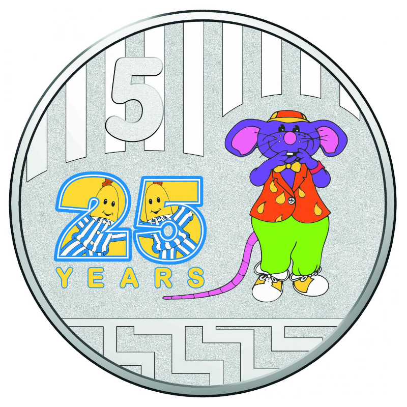 2017 5c and 20c Two Coin PNC: "Bananas In Pyjamas 25th Anniversary."