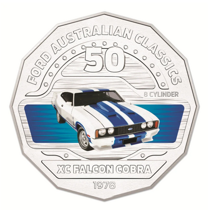 2017 50c PNC: "1978 Ford XC Falcon Cobra."