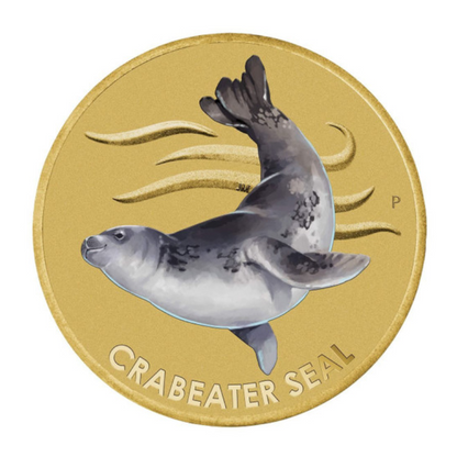 2018 $1 Tuvalu PNC: "Crabeater Seal."