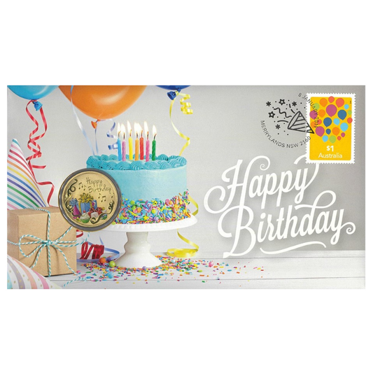 2019 $1 PNC: Happy Birthday."