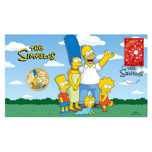 2019 $1 Tuvalu PNC: "The Simpsons."