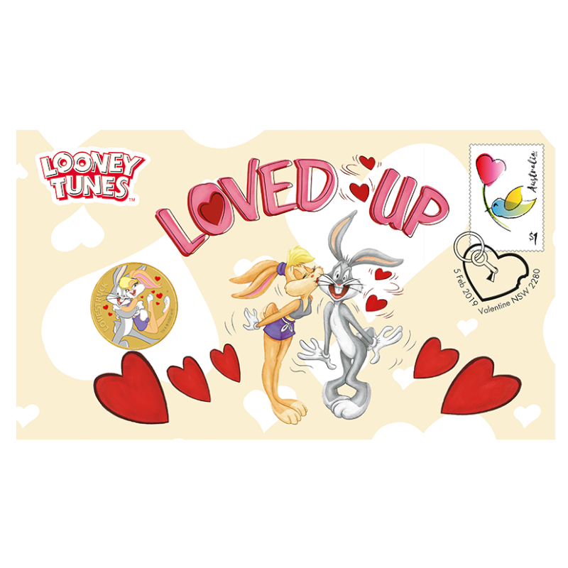 2019 $1 Tuvalu PNC: Looney Tunes - "Loved Up."