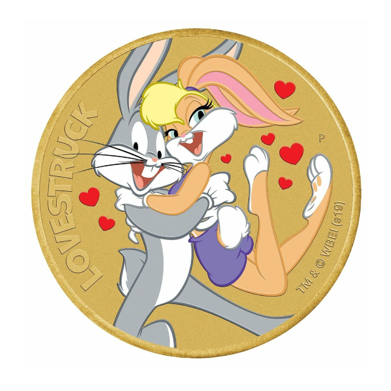 2019 $1 Tuvalu PNC: Looney Tunes - "Loved Up."