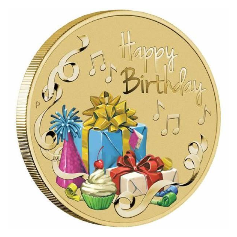 2020 $1 PNC: "Happy Birthday."