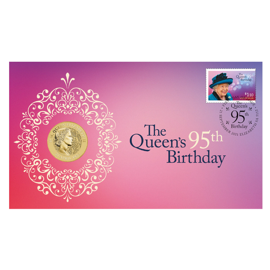 2021 $1 PNC: "The Queen's 95th Birthday."