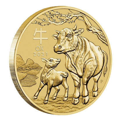 2021 $1 PNC: Lunar Series - "Year of the Ox."