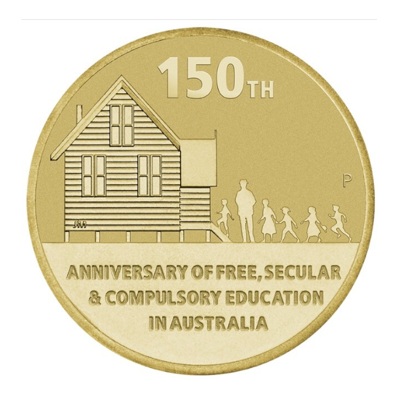 2022 $1 PNC: "Free Secular & Compulsory Education 150 Years."