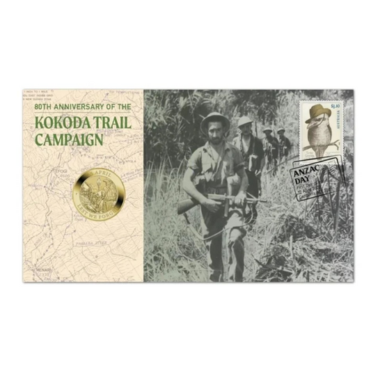 2022 $1 PNC: "80th Anniversary of the Kokoda Trail."