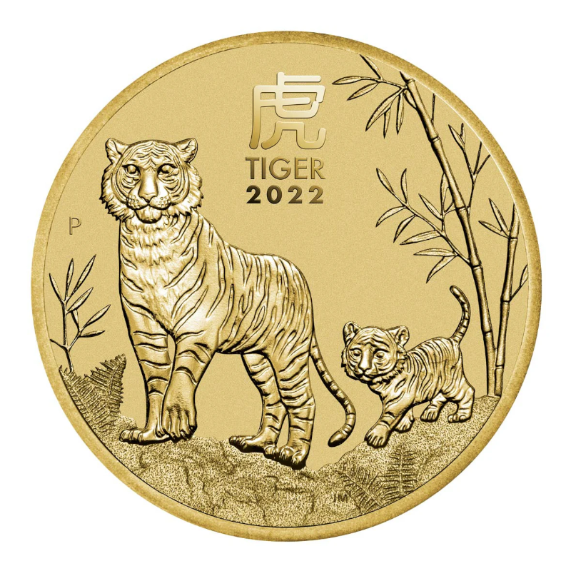 2022 $1 PNC: Lunar Series - "Year of the Tiger."