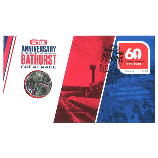 2023 50c PNC: "60th Anniversary of the Bathusrt Great Race."