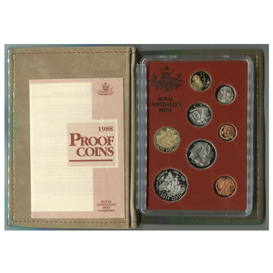 1988 Proof Set: "Australia's Bicentenary."