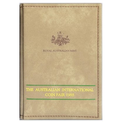 1988 Proof Set: "Australia's Bicentenary." Coin Fair Issue.