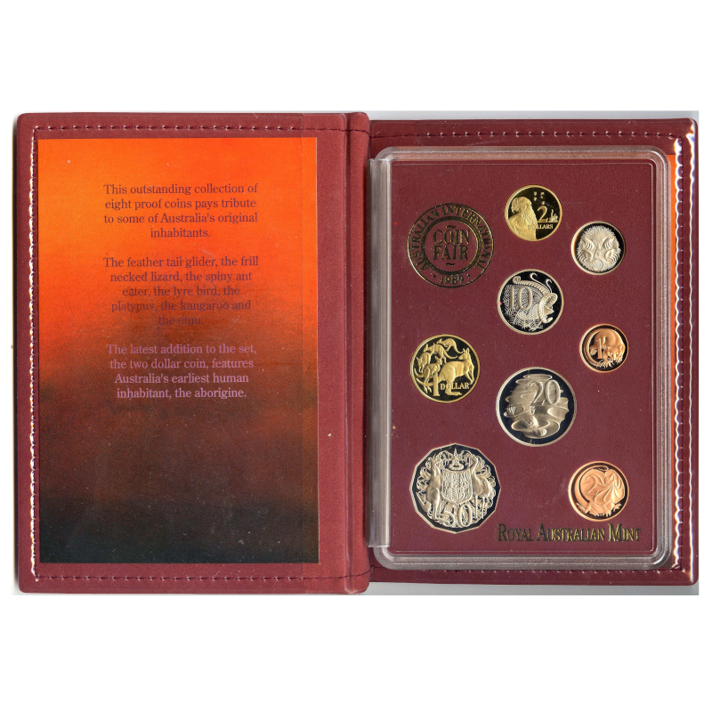 1989 Australian Proof Set. - Coin Fair Issue.