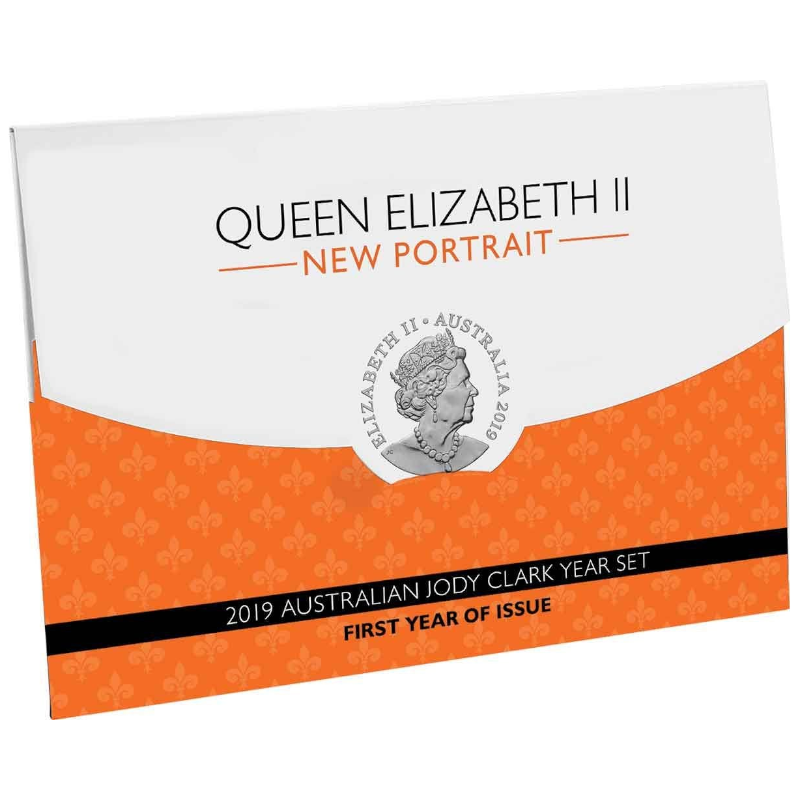 2019 Mint Set: "Queen Elizabeth II New Portrait." - Jody Clark Year Set.