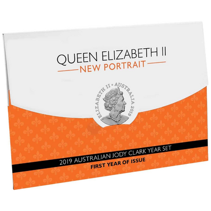 2019 Mint Set: "Queen Elizabeth II New Portrait." - Jody Clark Year Set.